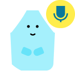 صورة رمزية زرقاء فاتحة