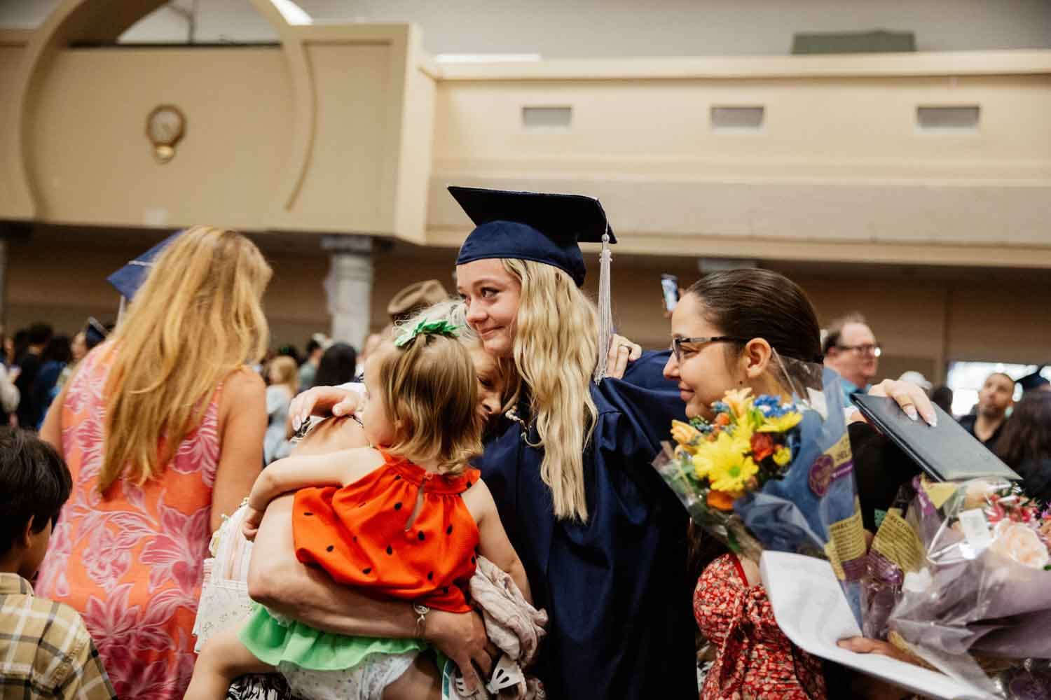 العائلة في حفل التخرج