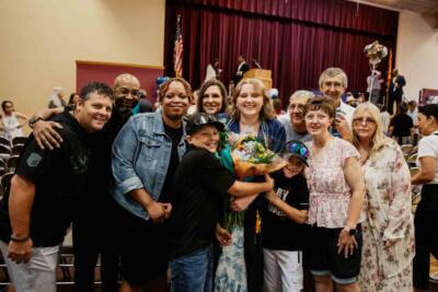 العائلة في حفل التخرج