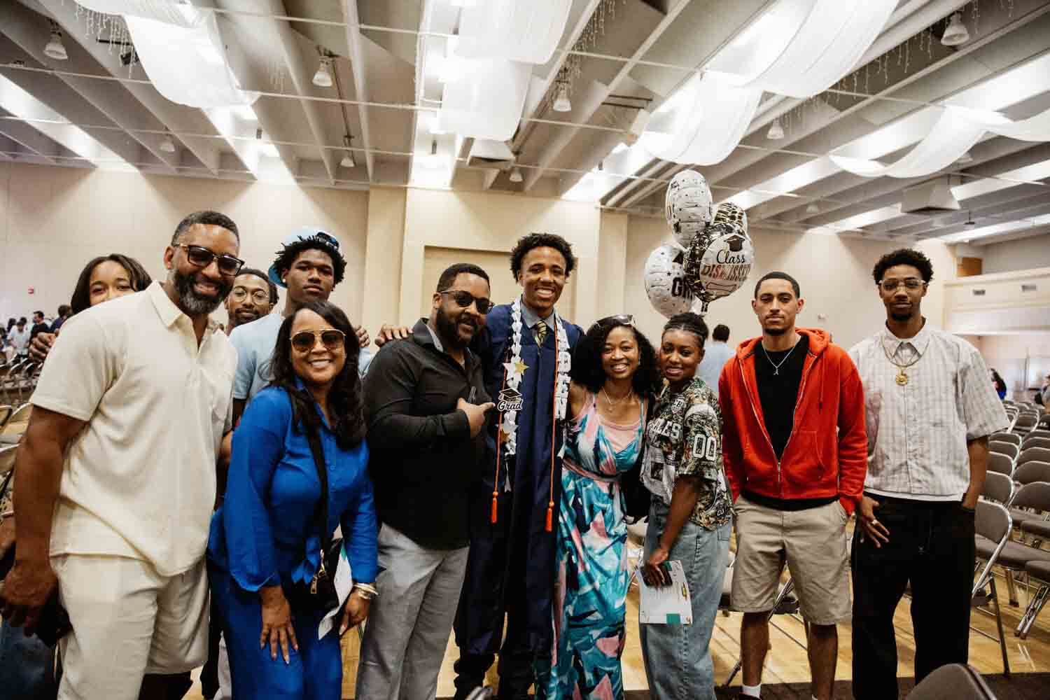 العائلة في حفل التخرج